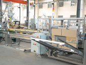 不銹鋼材質防爆紙箱開封箱包裝線